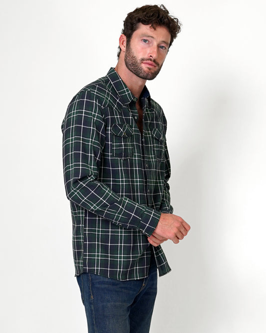 Born to Run Mens Long Sleeve Western Shirt
