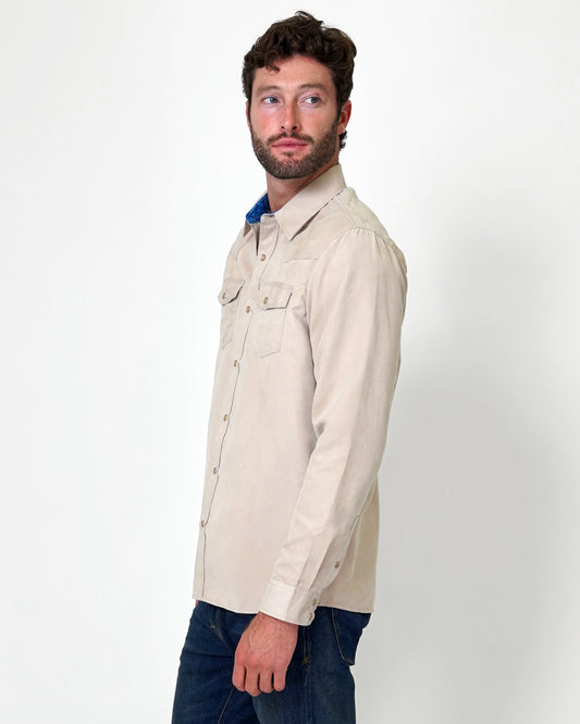 Piano Man Mens Long Sleeve Western Shirt