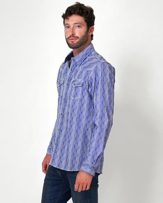 Take It Easy Mens Long Sleeve Western Shirt