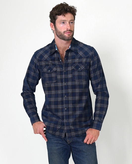 Hotel California Mens Long Sleeve Western Shirt
