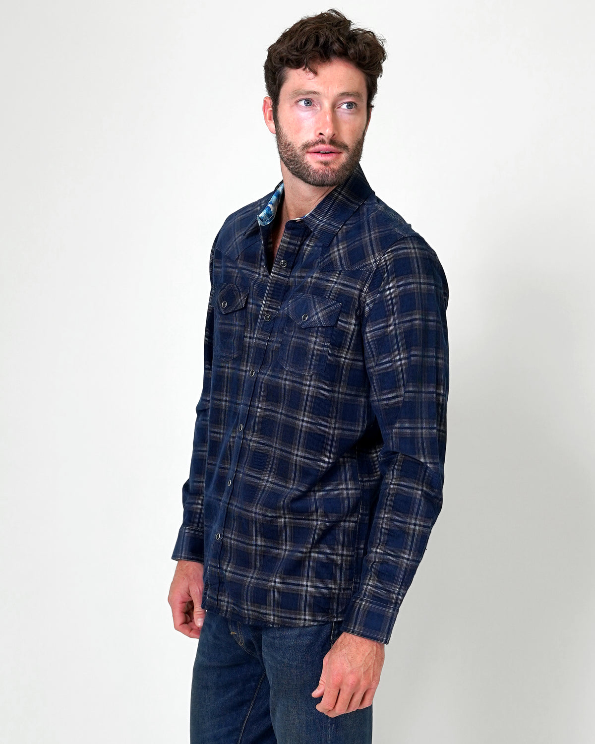 Hotel California Mens Long Sleeve Western Shirt