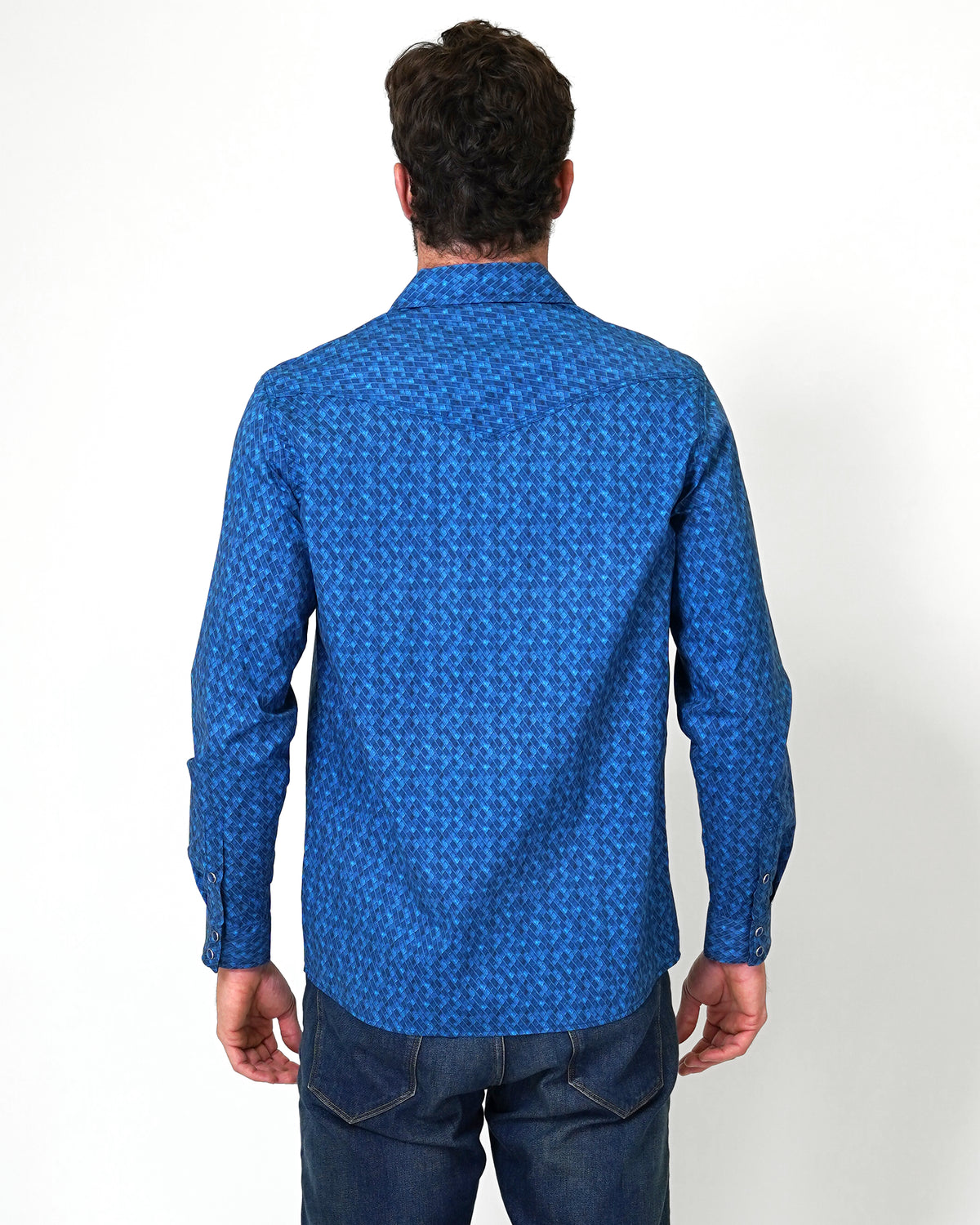 Imagine Mens Long Sleeve Western Shirt
