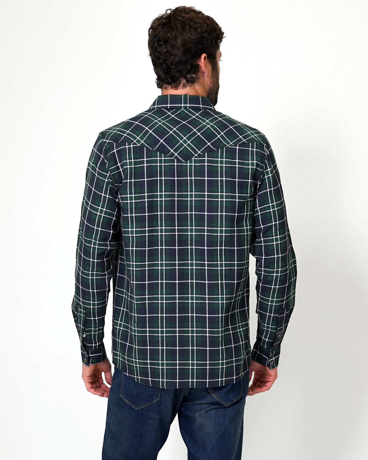 Born to Run Mens Long Sleeve Western Shirt