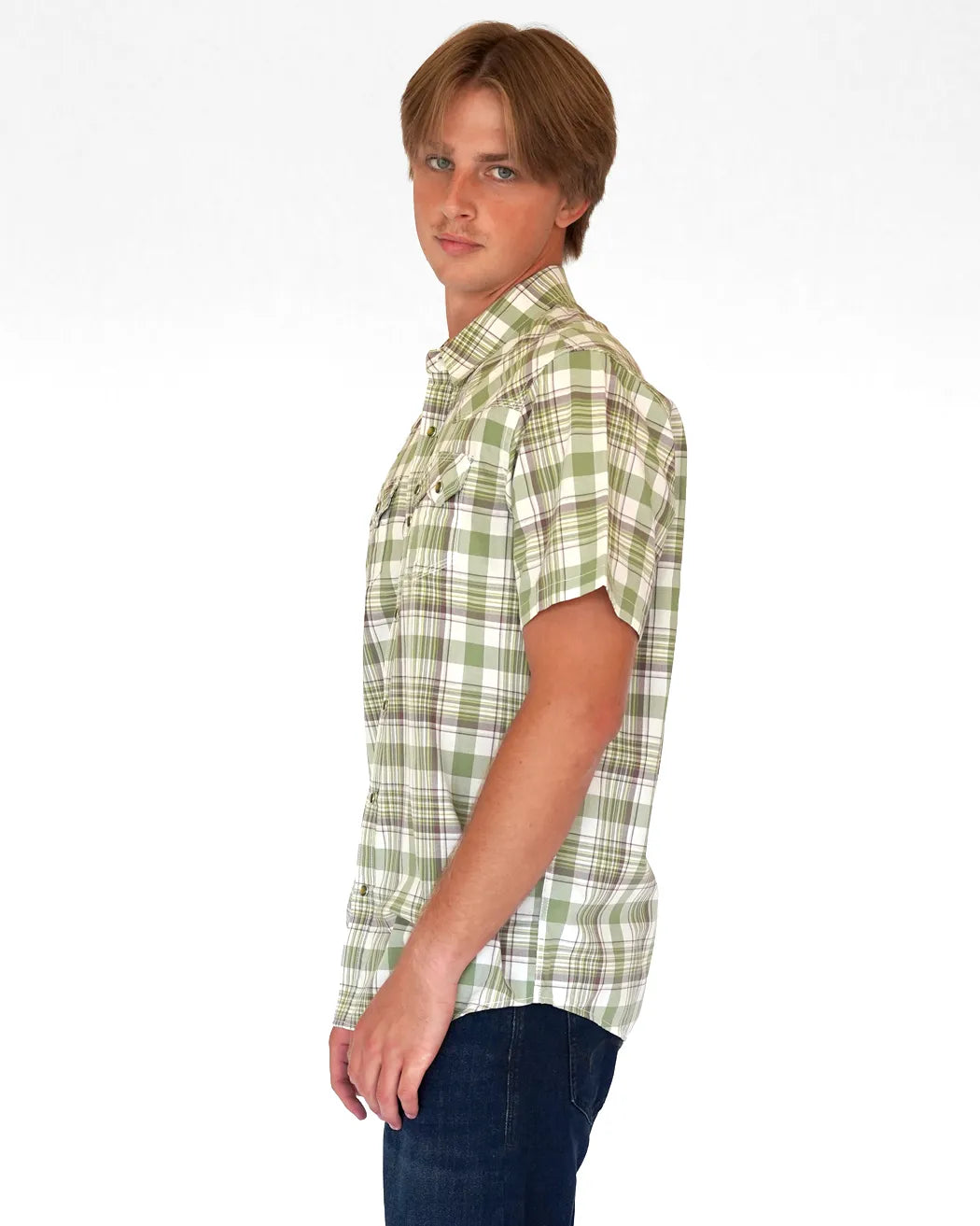 Cruel Summer Mens Short Sleeve Western Shirt