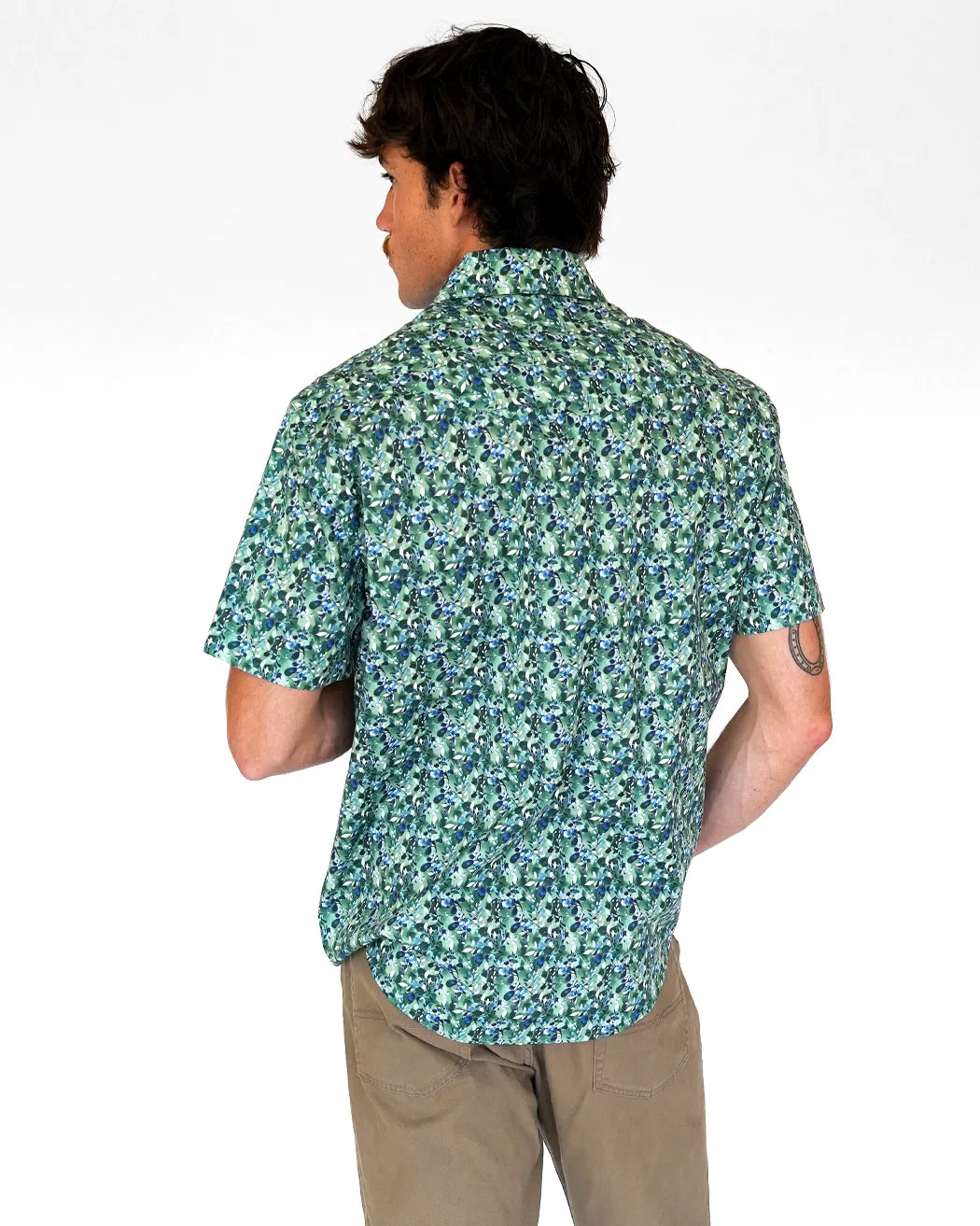 Fast Car Mens Short Sleeve Western Shirt