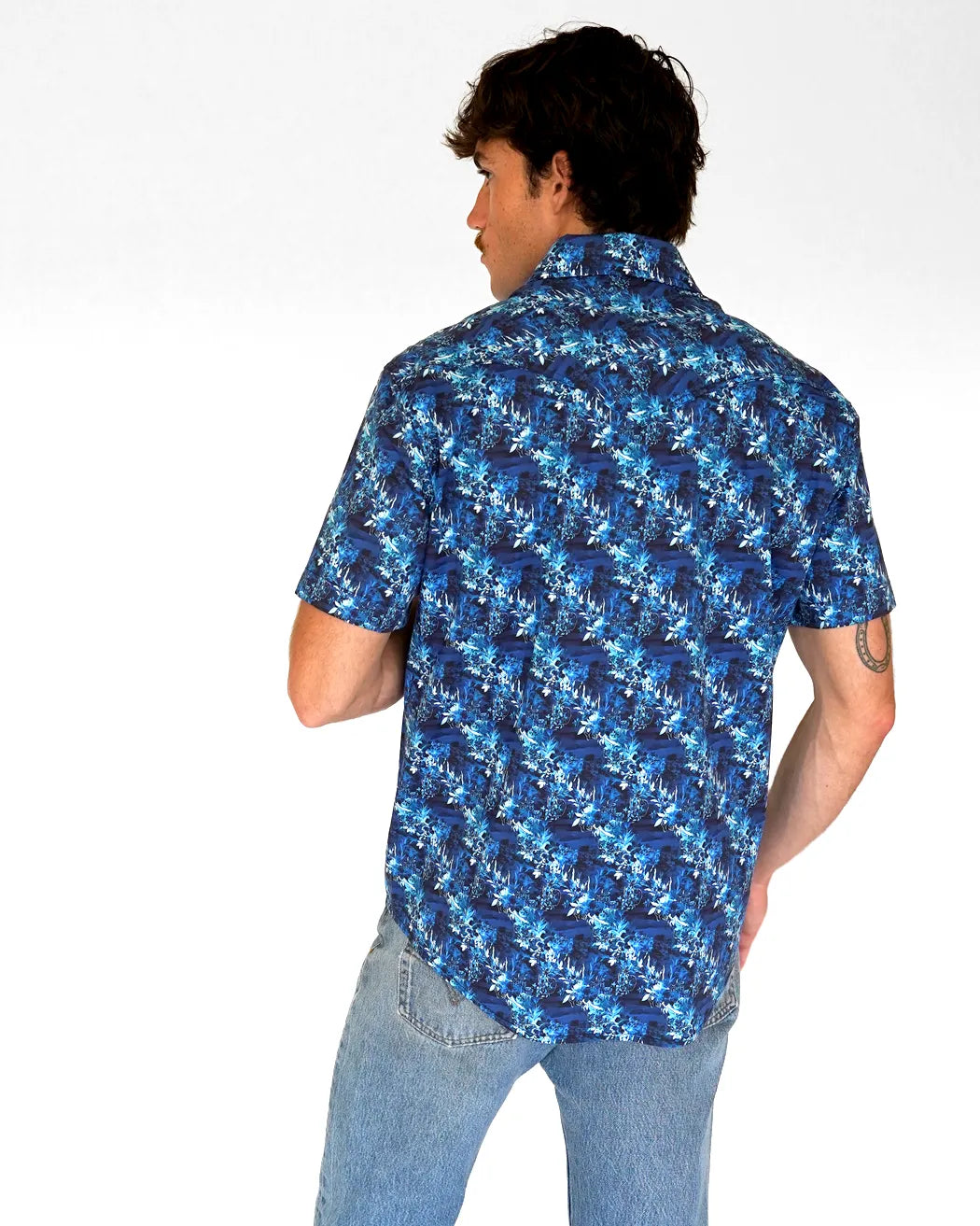 I Wanna Be Adored Mens Short Sleeve Western Shirt