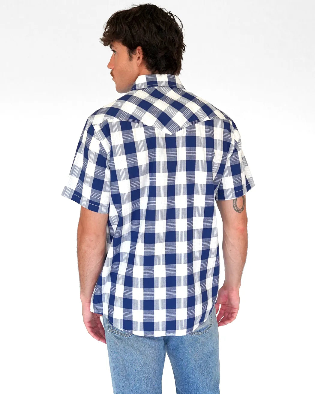 Just Can’t Get Enough Mens Short Sleeve Western Shirt