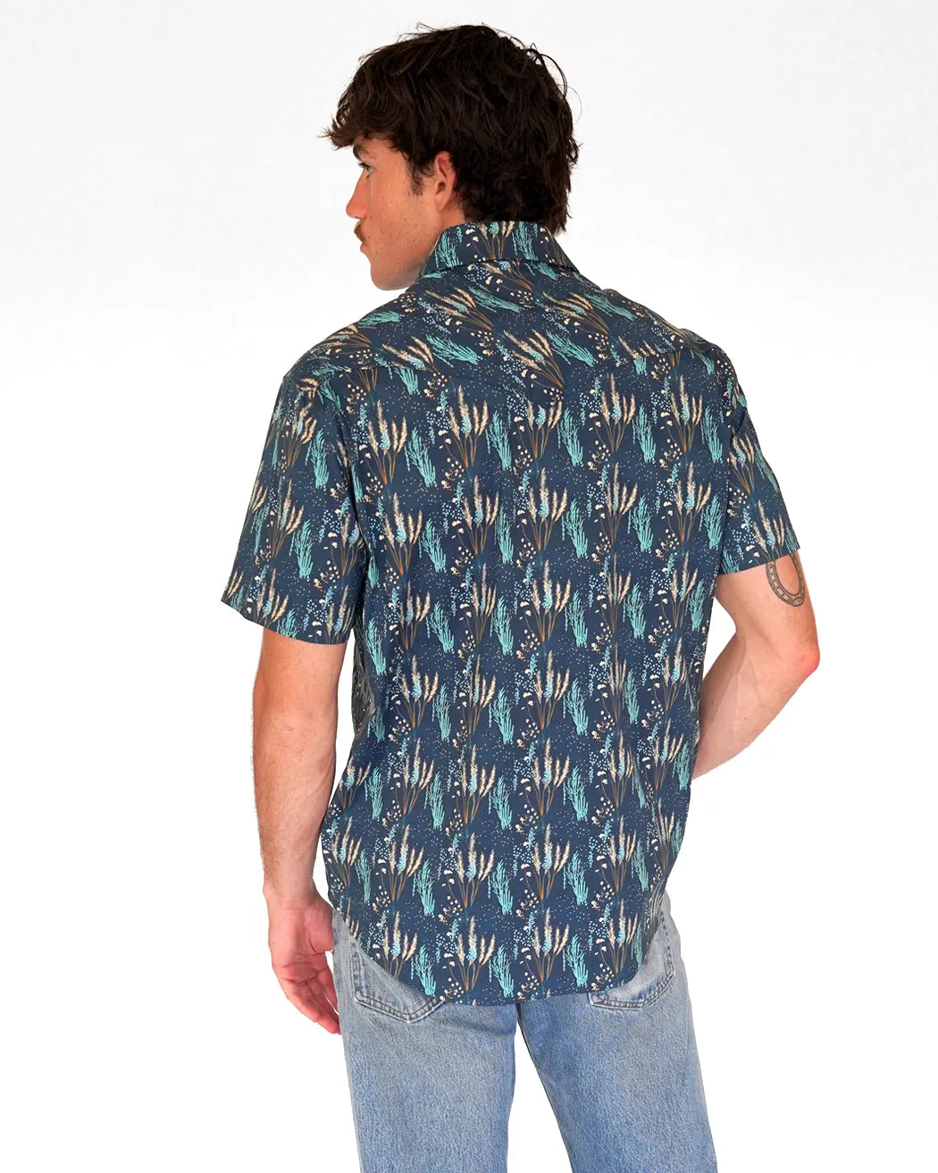 Lookout Weekend Mens Short Sleeve Western Shirt