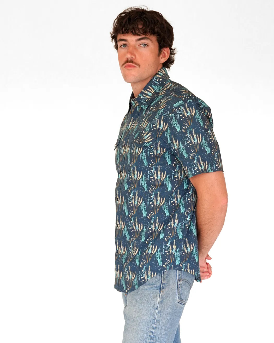 Lookout Weekend Mens Short Sleeve Western Shirt